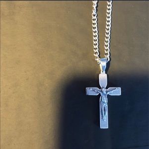 Sliver Cross necklace
